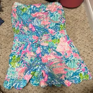 Lilly Pulitzer Jace Strapless romper